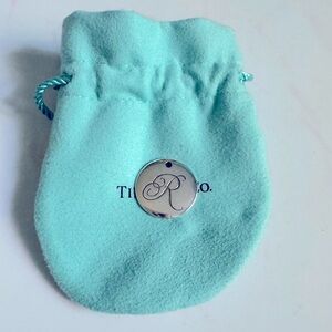 Tiffany & Co. Silver Initial Necklace